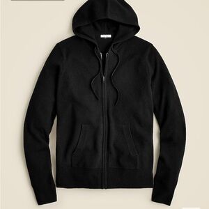 J. Crew Navy Cashmere Hoodie - XXS